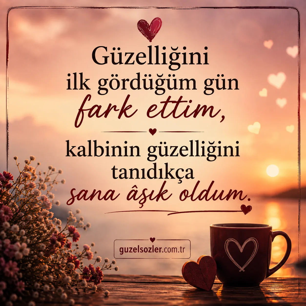 Aşk Sözleri – Sevgiliye En Güzel, Romantik ve Anlamlı Sözler