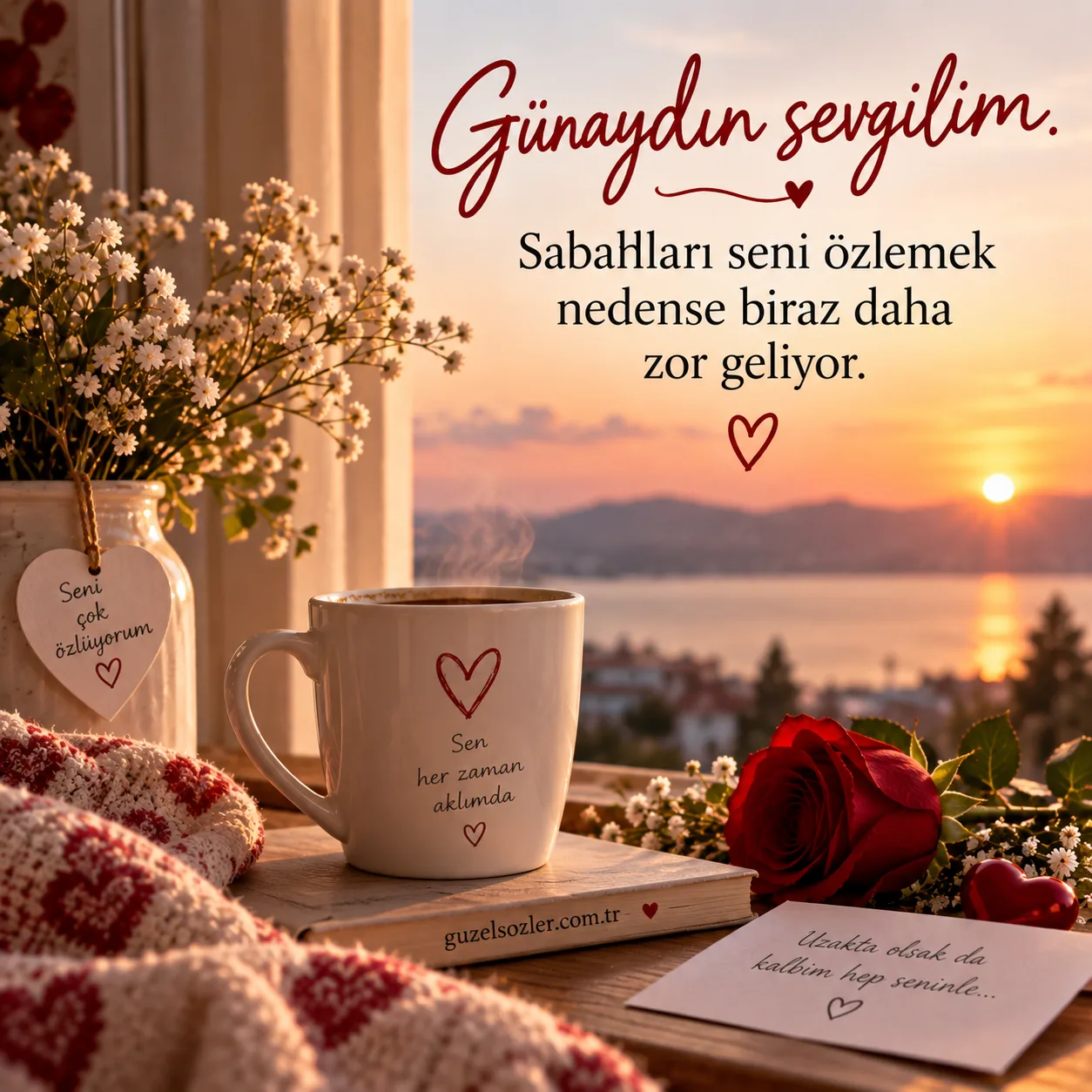 Sevgiliye Günaydın Mesajı: Aşkınızı Anlatan Romantik ve İçten Mesajlar